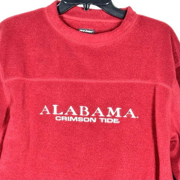 Vtg 90s Pro Edge Alabama Crimson Tide Sweatshirt Men’s M Red Embroidered NCAA - Picture 2 of 8